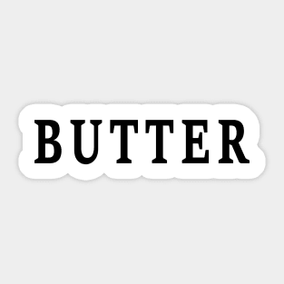 Butter Sticker